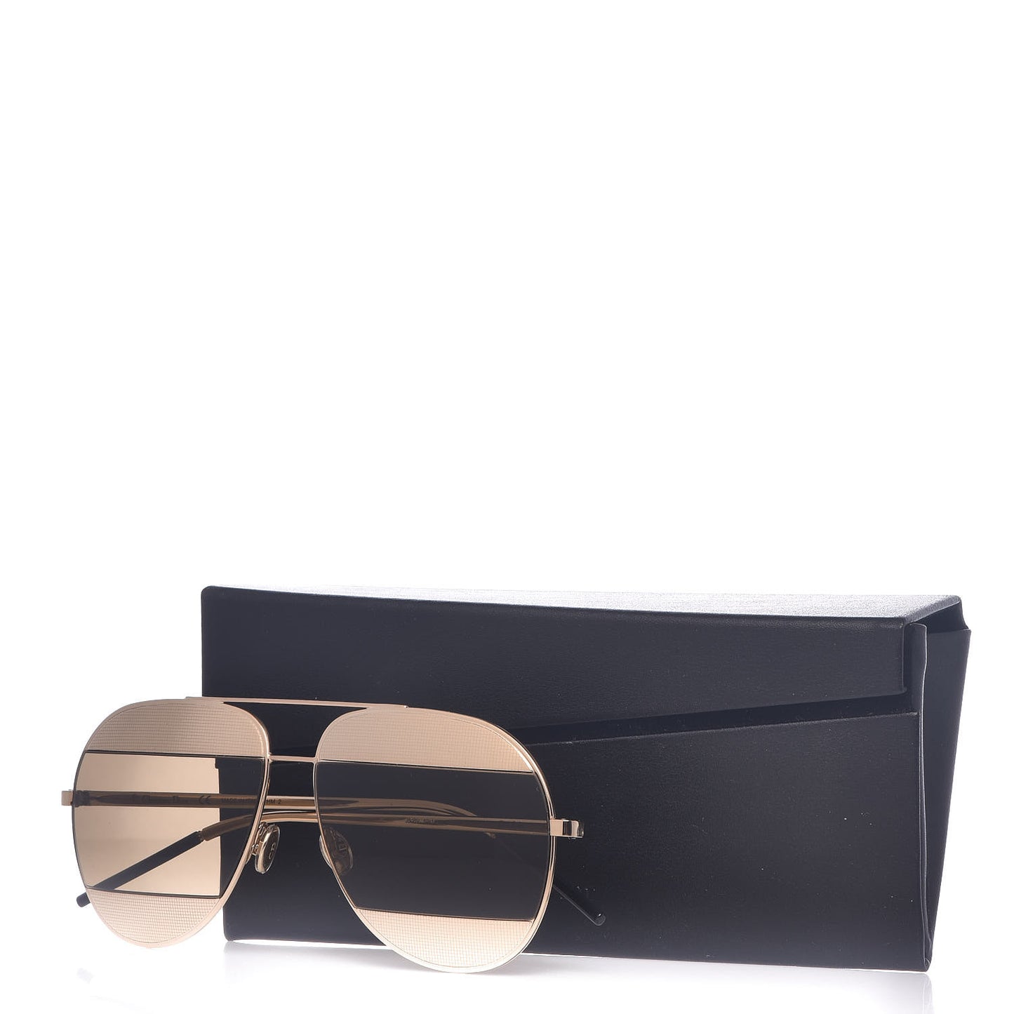 Split 1 Aviator Sunglasses Gold