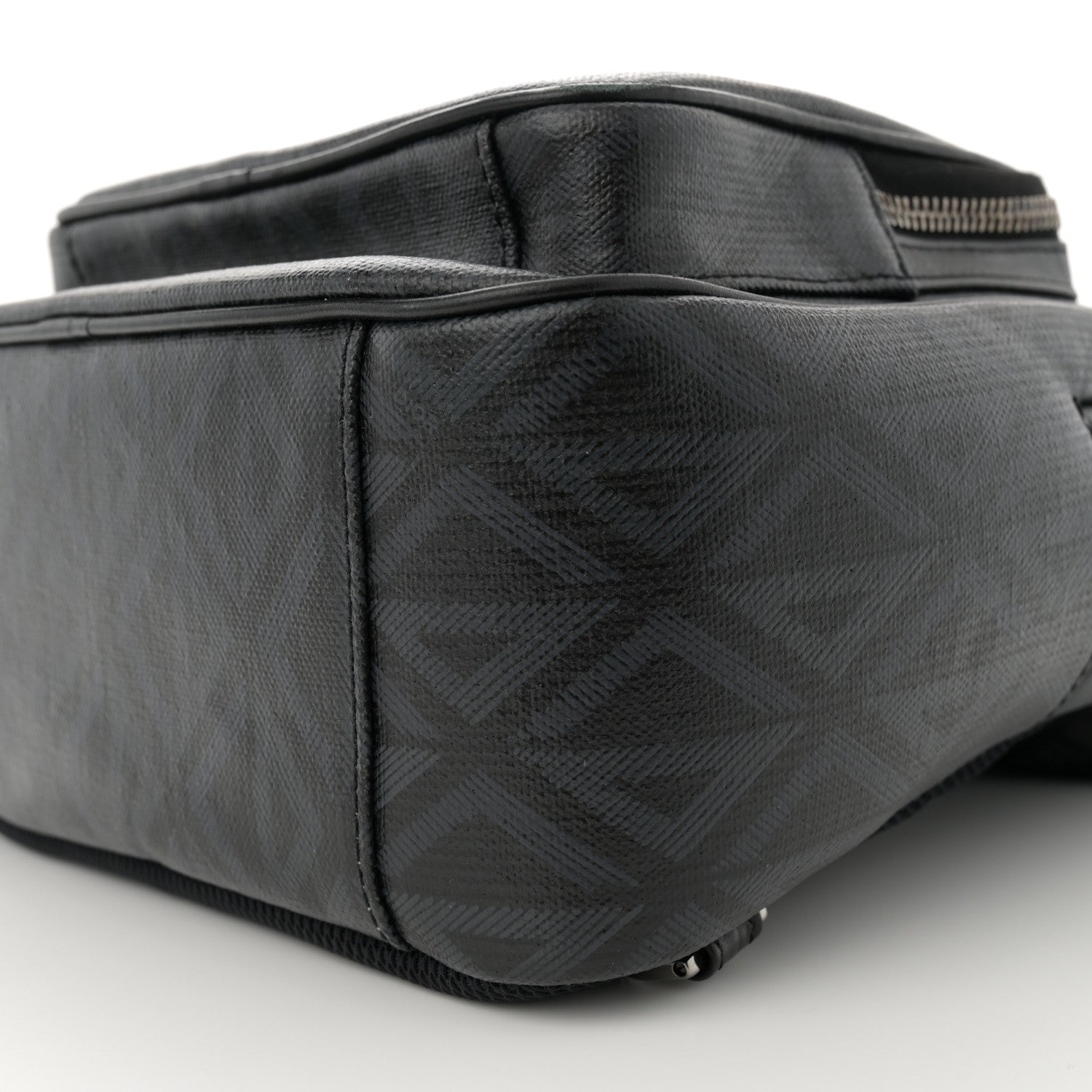 Christian Dior Coated Canvas CD Diamond Mini Rider Backpack Black 10 of 12