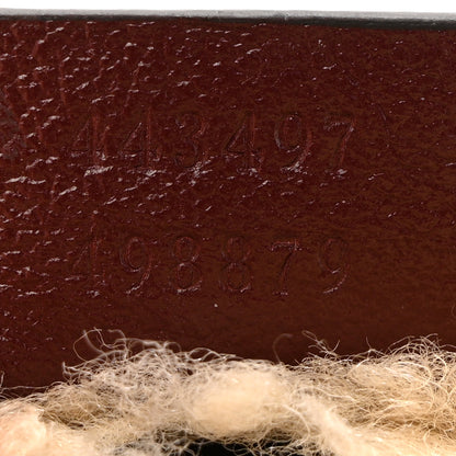 Gucci Azalea Calfskin Wool Matelasse Diagonal Small GG Marmont Shoulder Bag Sand Desert 7 of 11
