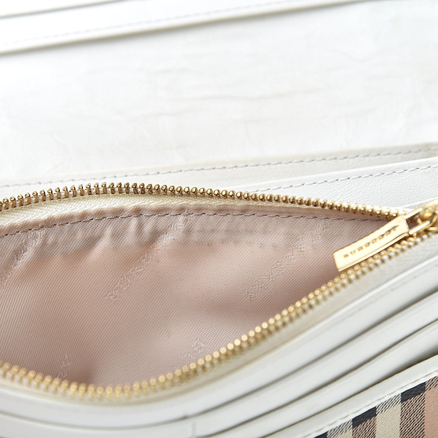 Haymarket Check Penrose Continental Wallet White