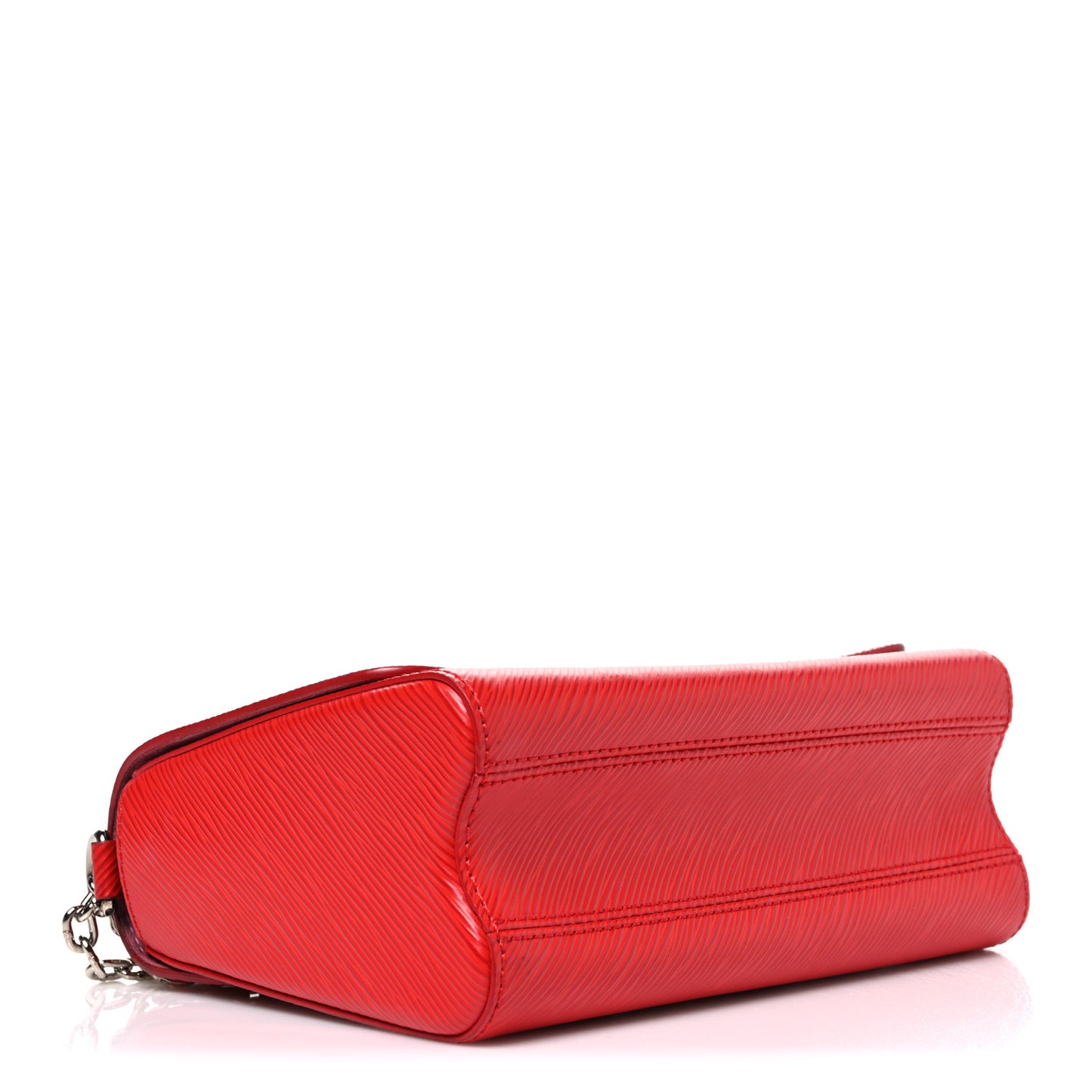 Epi Twist Shoulder Bag MM Coquelicot