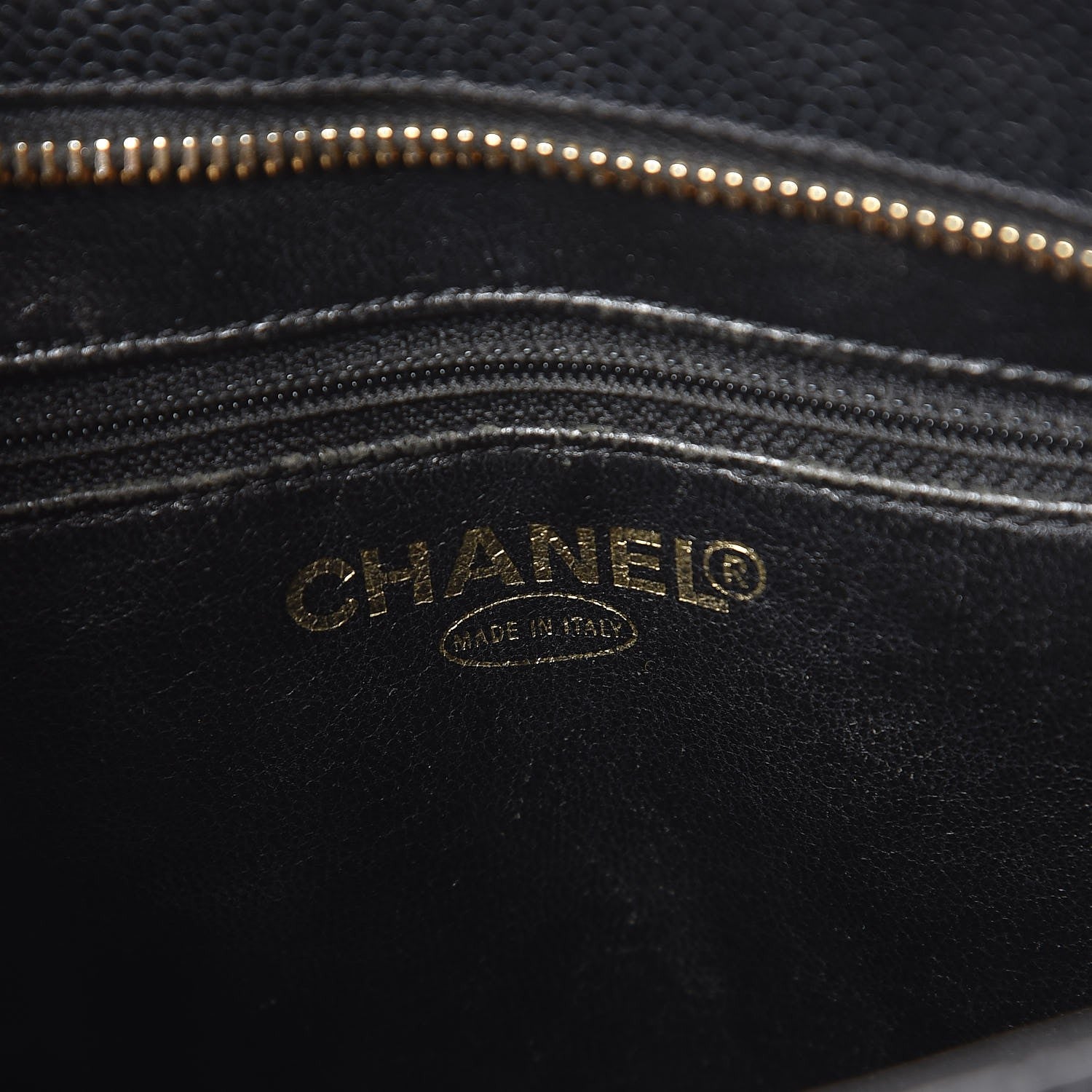Chanel Caviar Quilted Medallion Tote Black 6 of 10