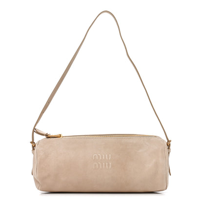 Miu Miu Nappa Aviator Mini Pouch Corda 1 of 9