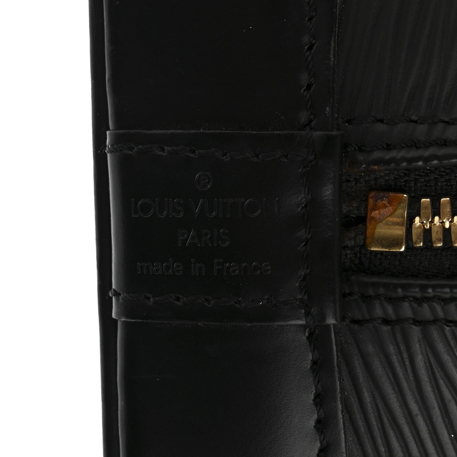 Louis Vuitton Epi Alma PM Black 6 of 10