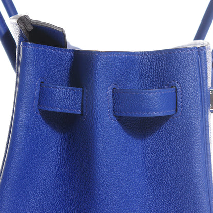 Hermes Togo Birkin 35 Bleu Electrique 20 of 26