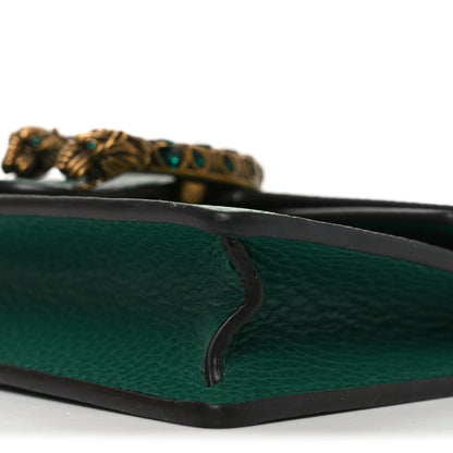 Gucci Calfskin Super Mini Dionysus Shoulder Bag Emerald 9 of 9