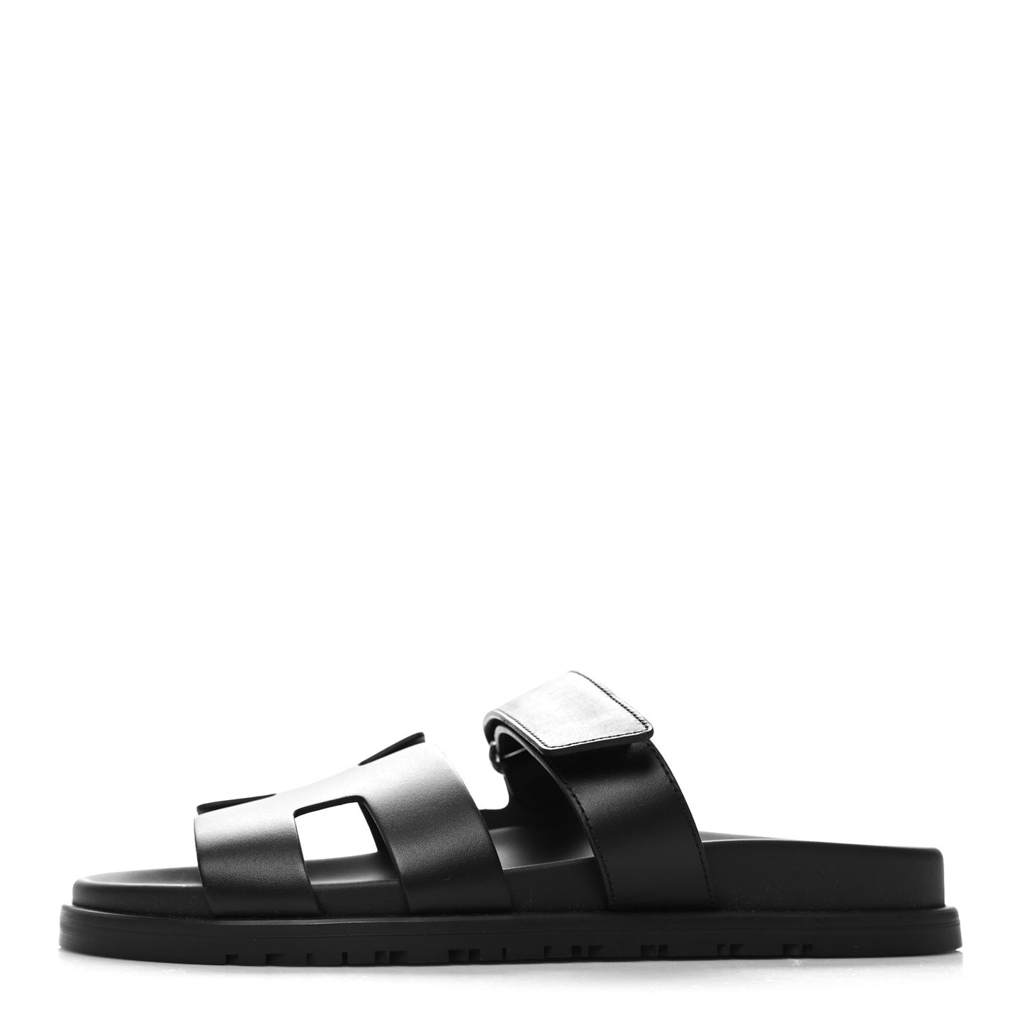 Calfskin Womens Chypre Sandals 39 Black