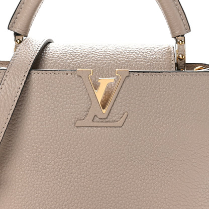 Louis Vuitton Taurillon Capucines BB Galet 7 of 9