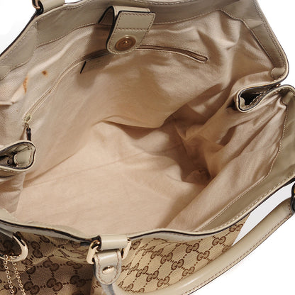 Gucci Monogram Large Sukey Tote Off White 6 of 10