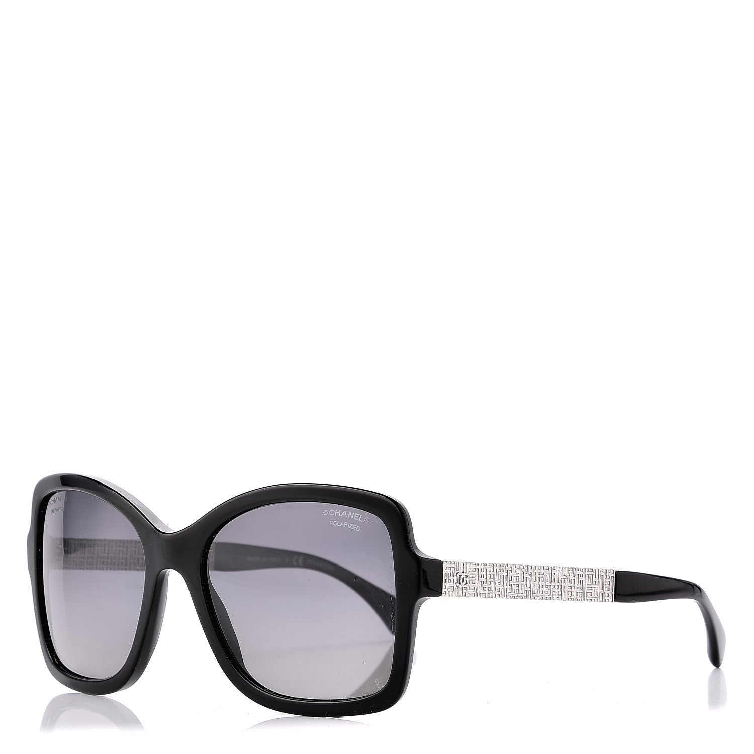Chanel Square Winter Sunglasses 5383 Black 1 of 7