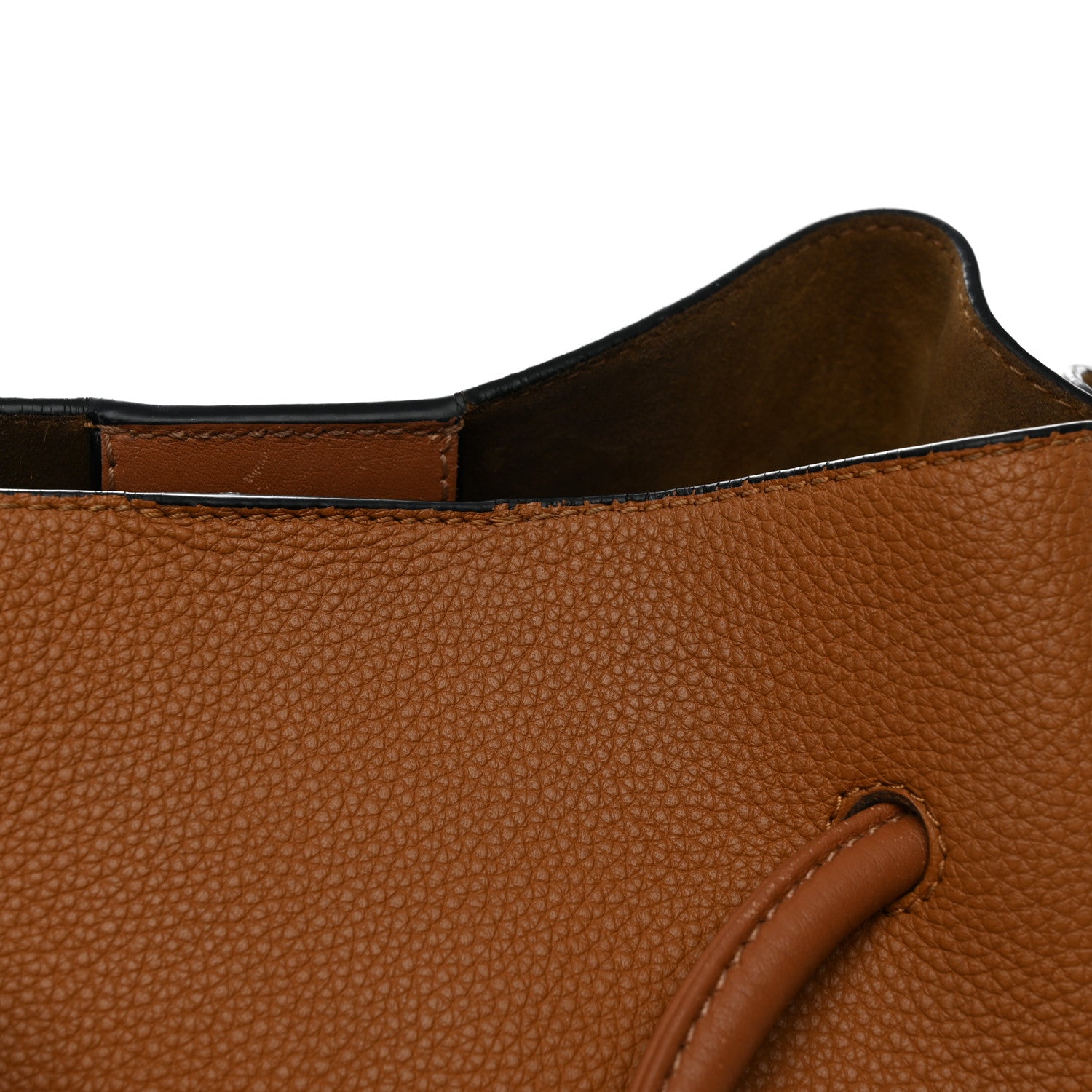 Loewe Calfskin Small Flamenco Knot Bag Caramel 13 of 14