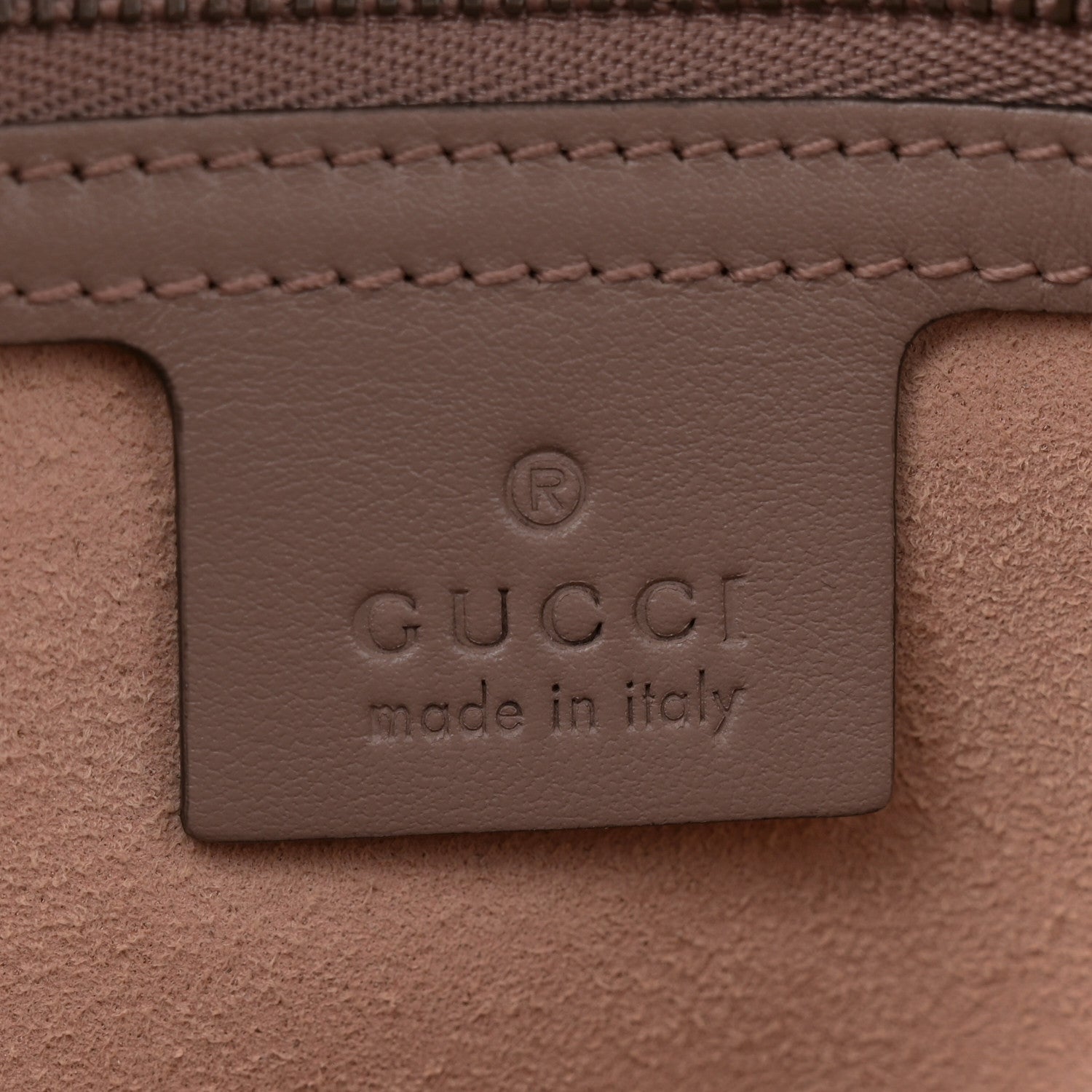 Gucci Calfskin Matelasse Medium GG Marmont Shoulder Bag Porcelain Rose 6 of 10