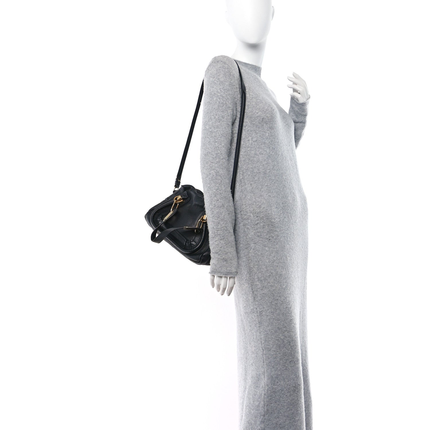 Chloe Calfskin Small Paraty Black 2 of 12