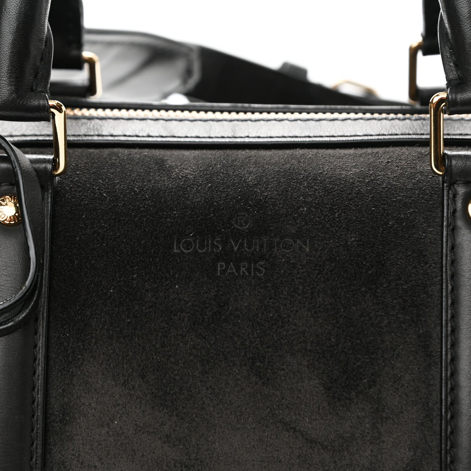 Louis Vuitton Suede Calfskin SC Bag PM Asphalt 6 of 11