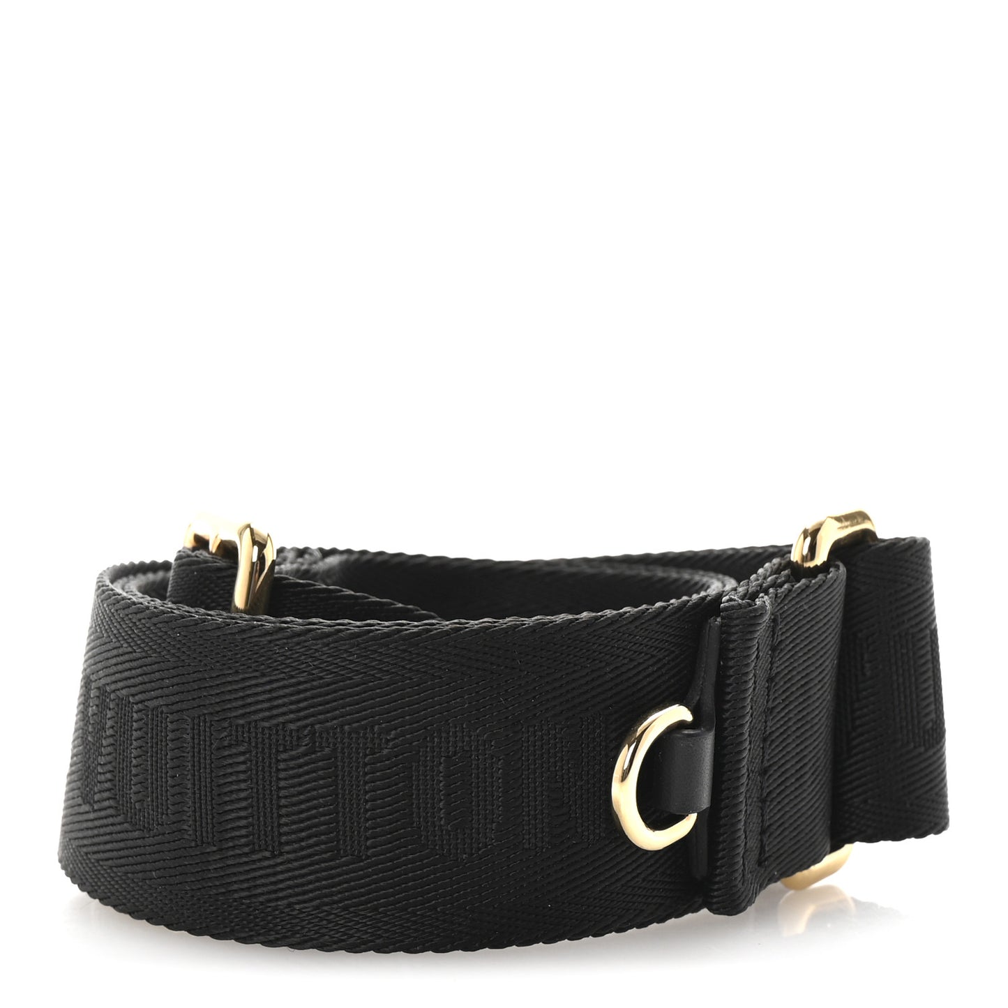 Nylon Petite Malle Souple Shoulder Strap Black