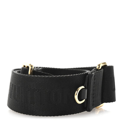 Louis Vuitton Nylon Petite Malle Souple Shoulder Strap Black 2 of 4