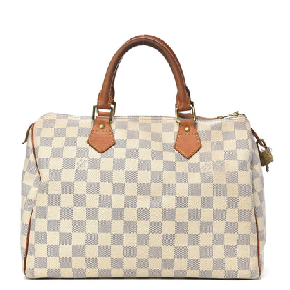 Louis Vuitton Damier Azur Speedy 30 1 of 19