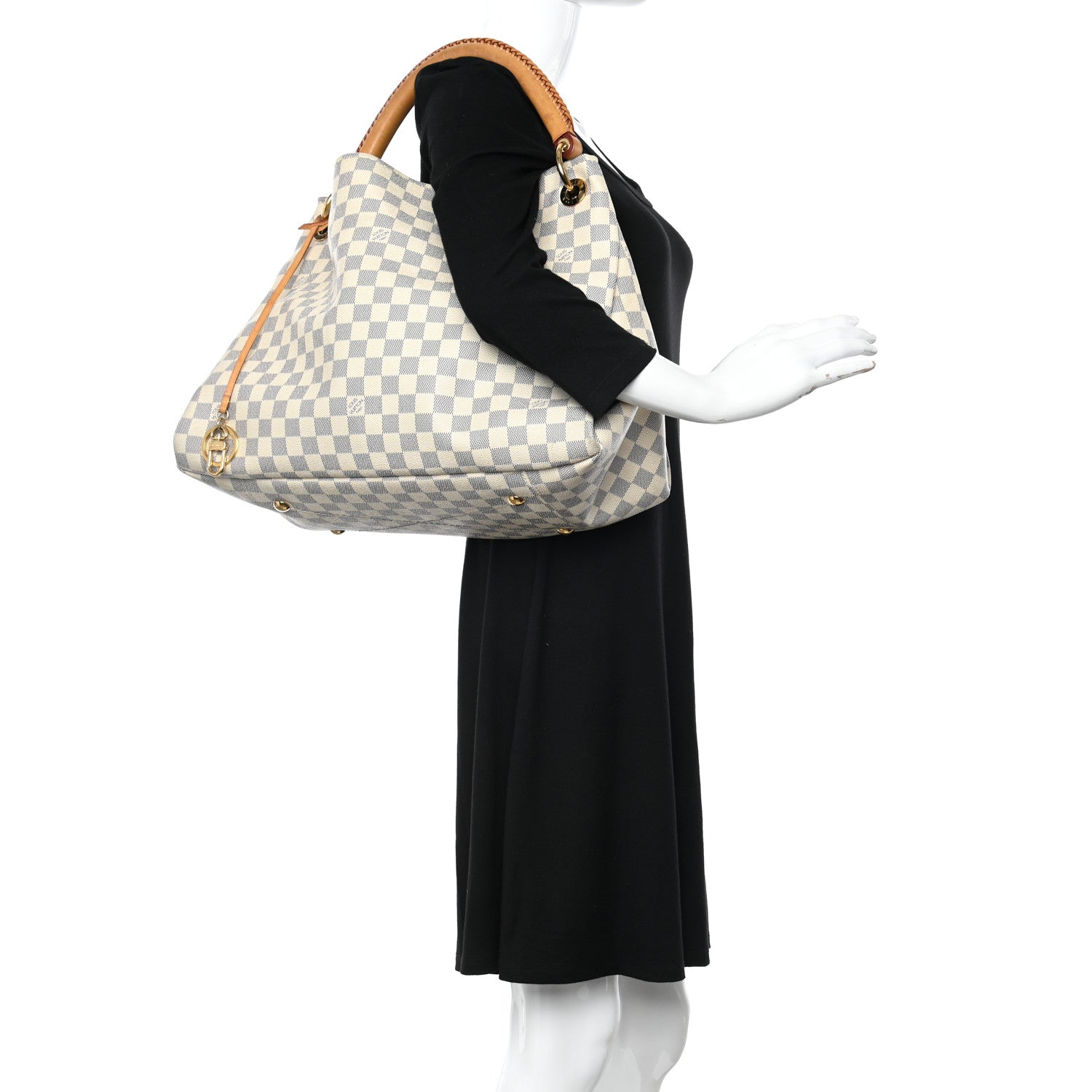 Louis Vuitton Damier Azur Artsy MM 2 of 10