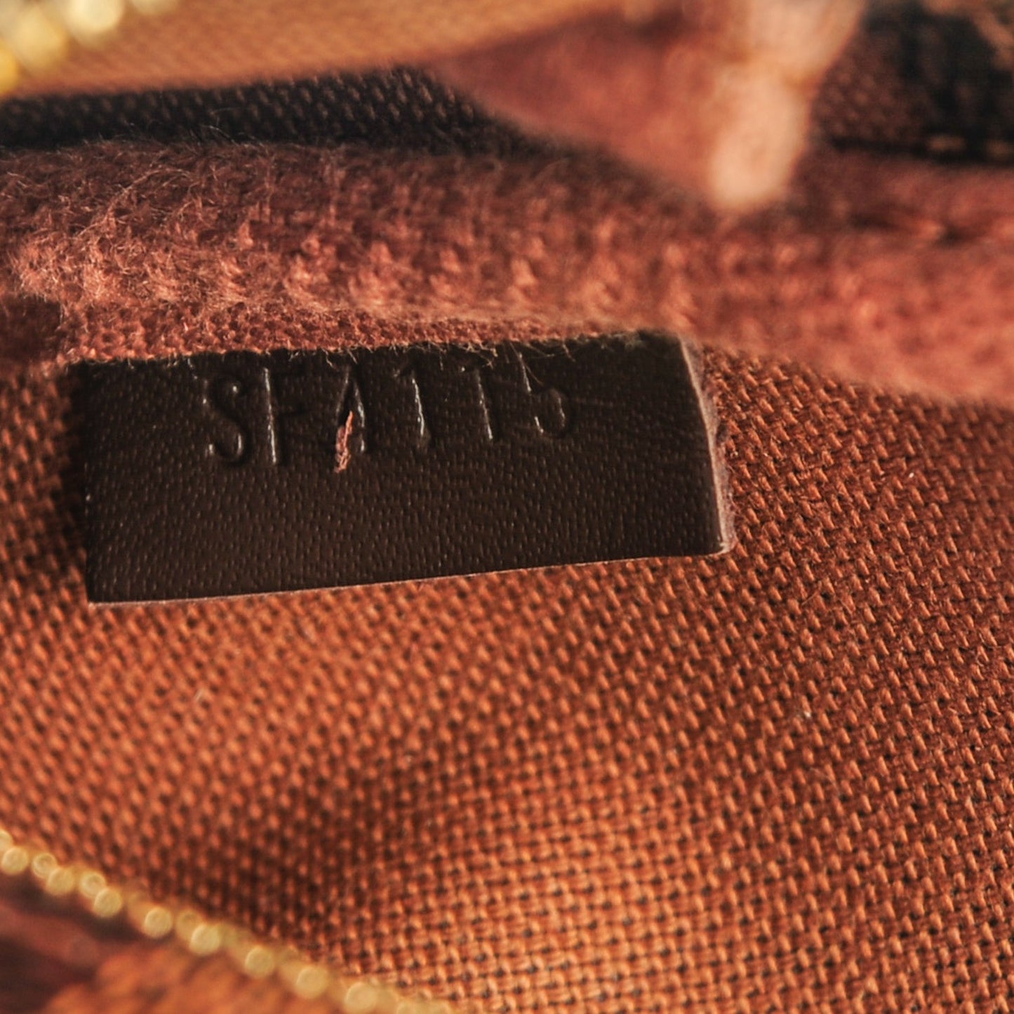 Damier Ebene 2015 Christmas Animation Mini Pochette Accessories