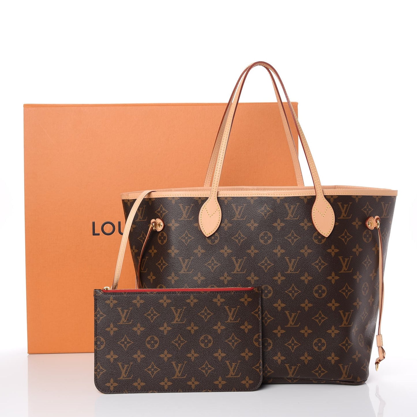 Monogram Neo Neverfull MM Cherry