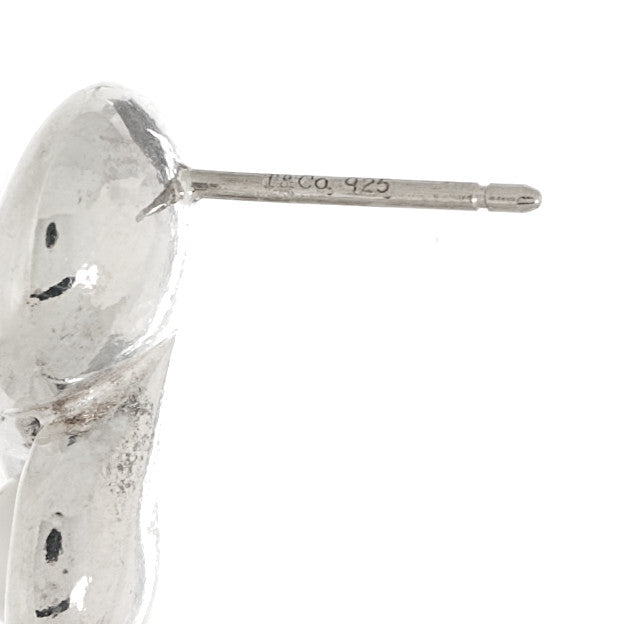 Sterling Silver Freshwater Cultured Pearl Infinity Earrings