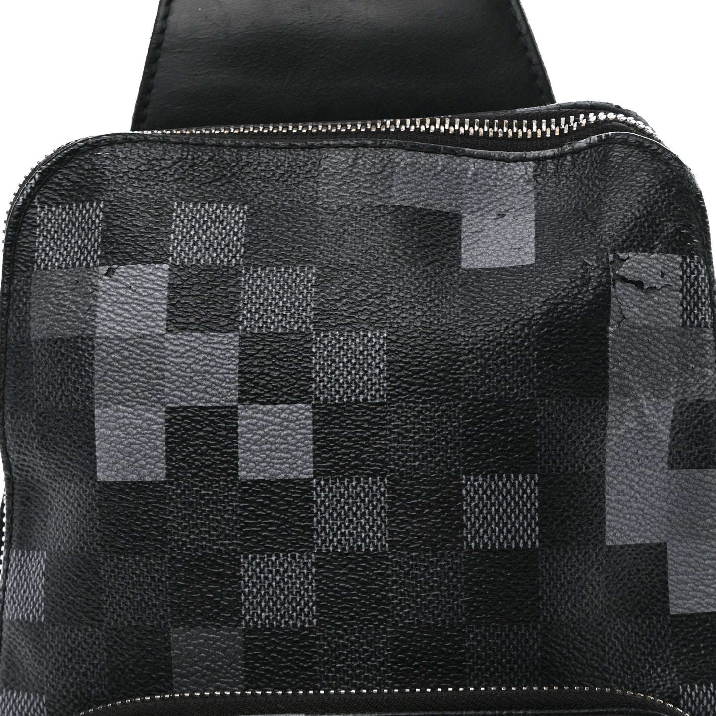 Damier Graphite Pixel Avenue Sling Backpack Gris