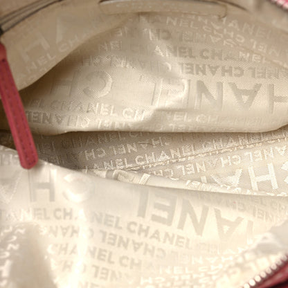 Chanel Lambskin Lax Accordion Hobo Pink 5 of 9