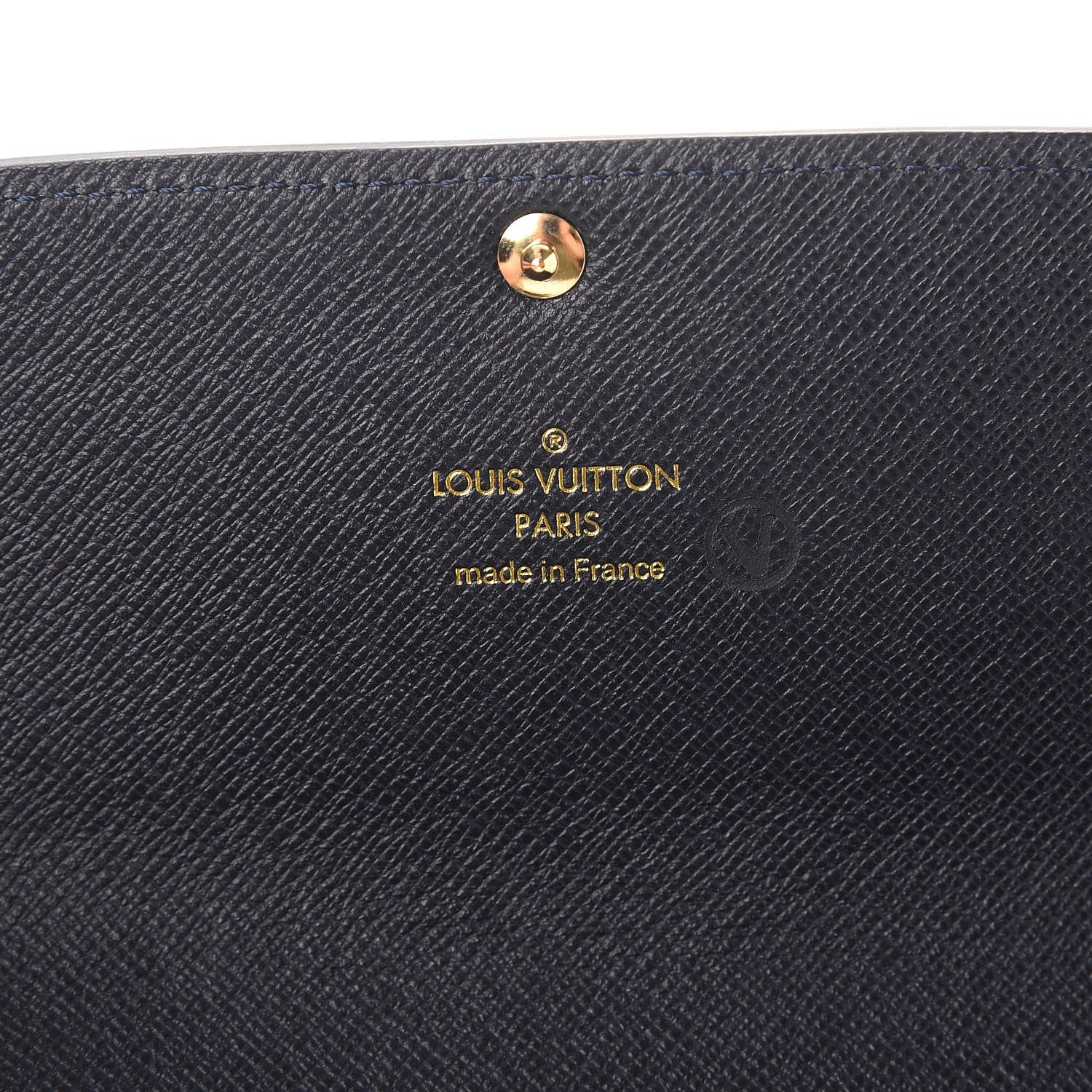 Louis Vuitton Mini Lin Wallet Navy 6 of 7