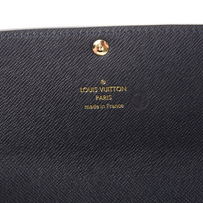 Louis Vuitton Mini Lin Wallet Navy 6 of 7