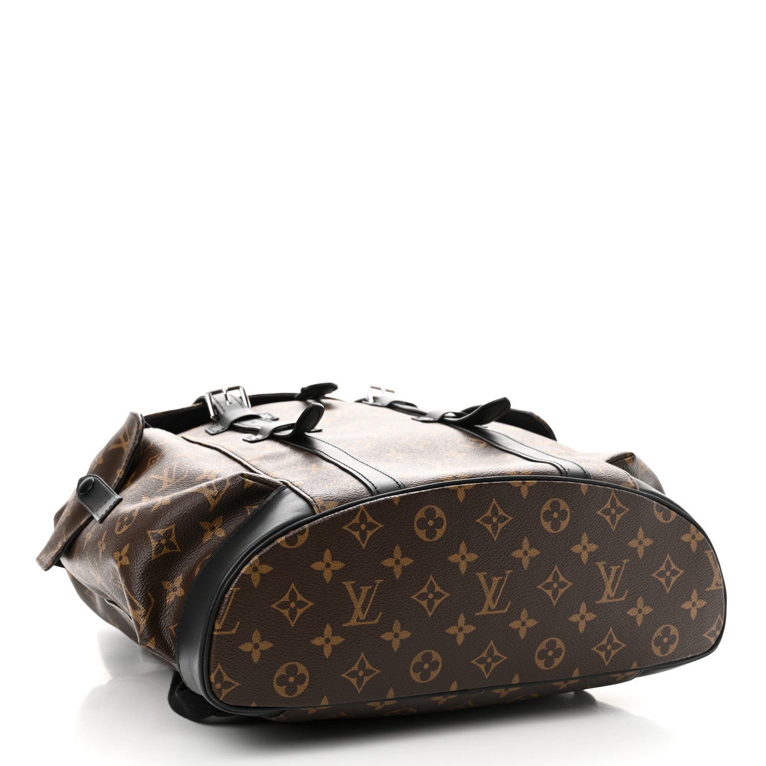 Louis Vuitton Monogram Macassar Christopher MM Backpack 4 of 10