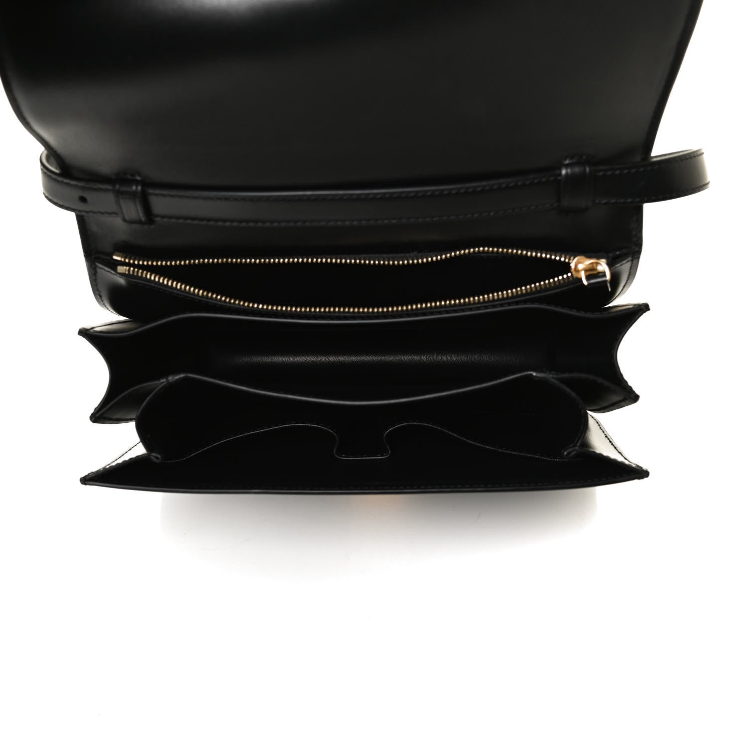 Celine Box Calfskin Medium Classic Box Flap Bag Black 5 of 15