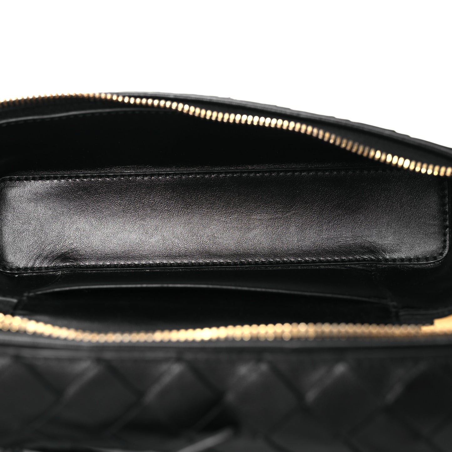 Calfskin Intrecciato Bang Bang Vanity Case Black