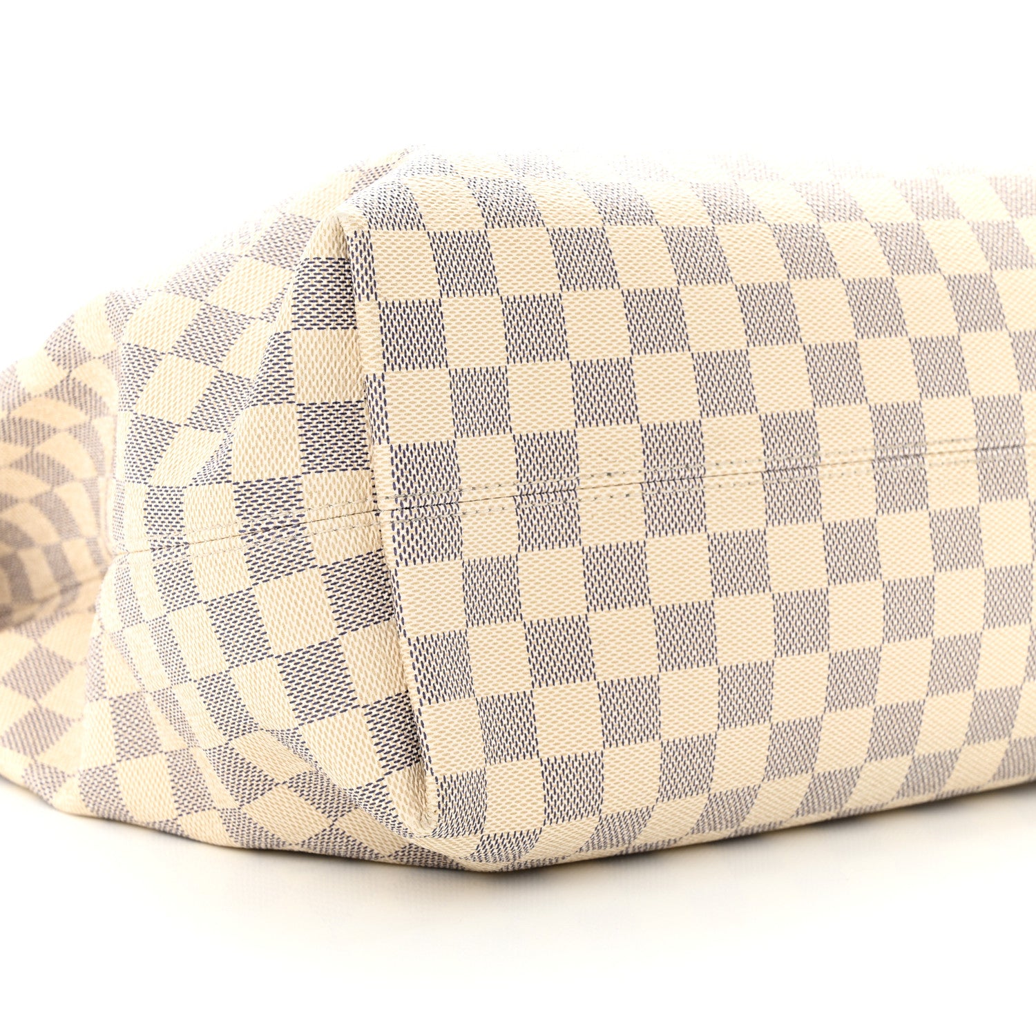 Louis Vuitton Damier Azur Graceful MM Rose Ballerine 8 of 9