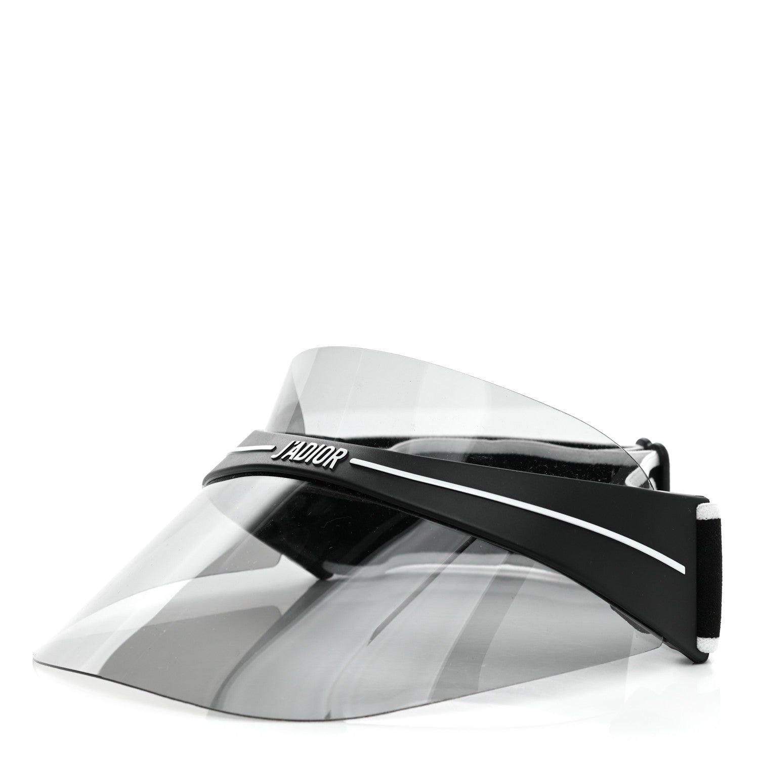Christian Dior Mirrored DiorClub1 Sun Visor Black 1 of 8