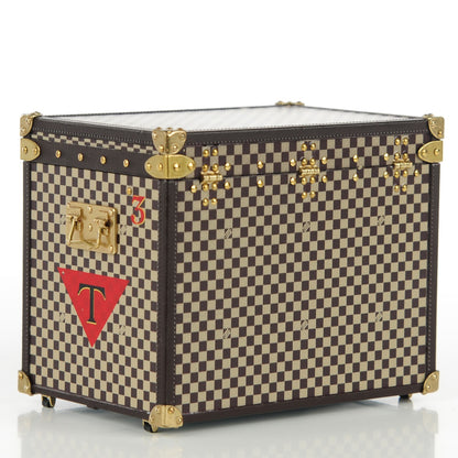 Louis Vuitton Damier 1895 Ladies Hat Trunk Mini Malle Chapeaux Jewelry Box 3 of 7