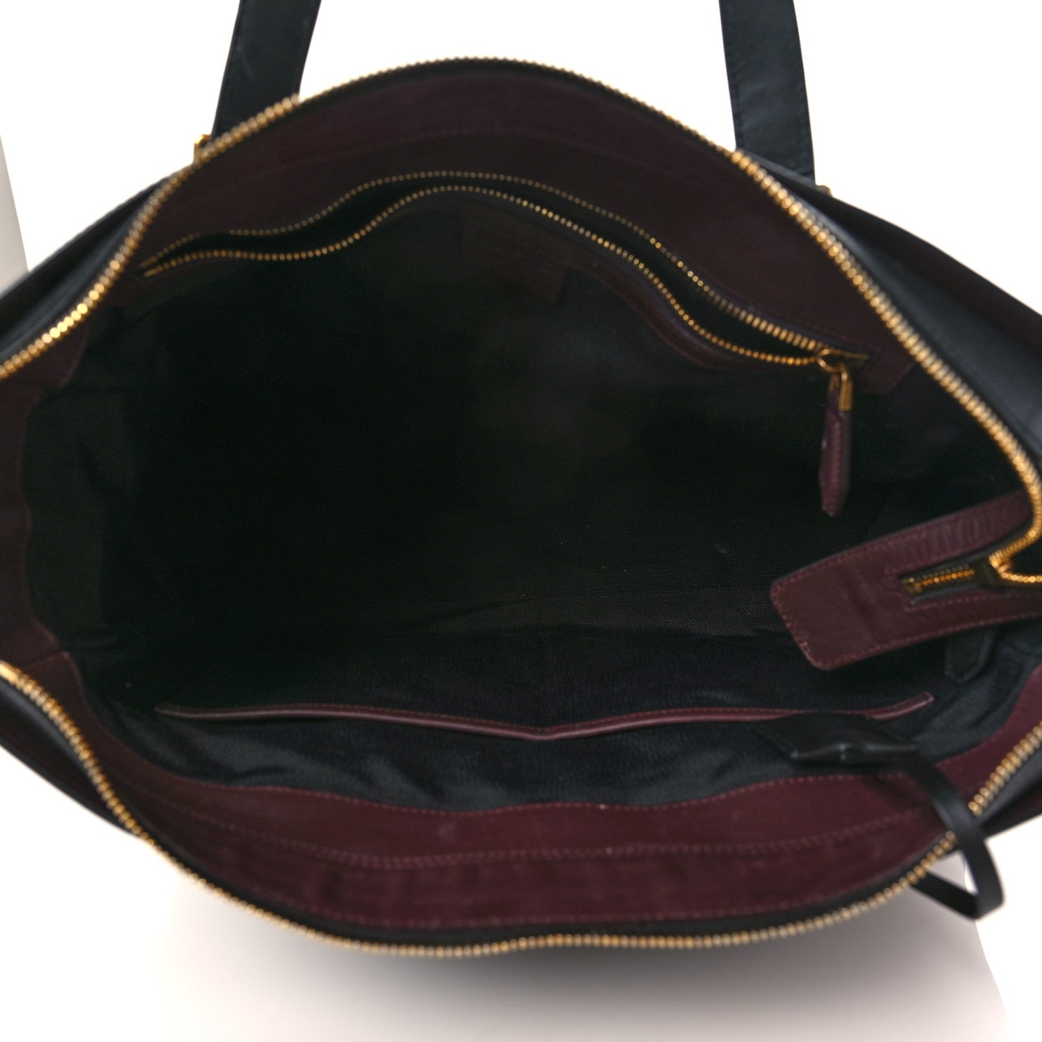 Salvatore Ferragamo Calfskin Tote Black 4 of 8