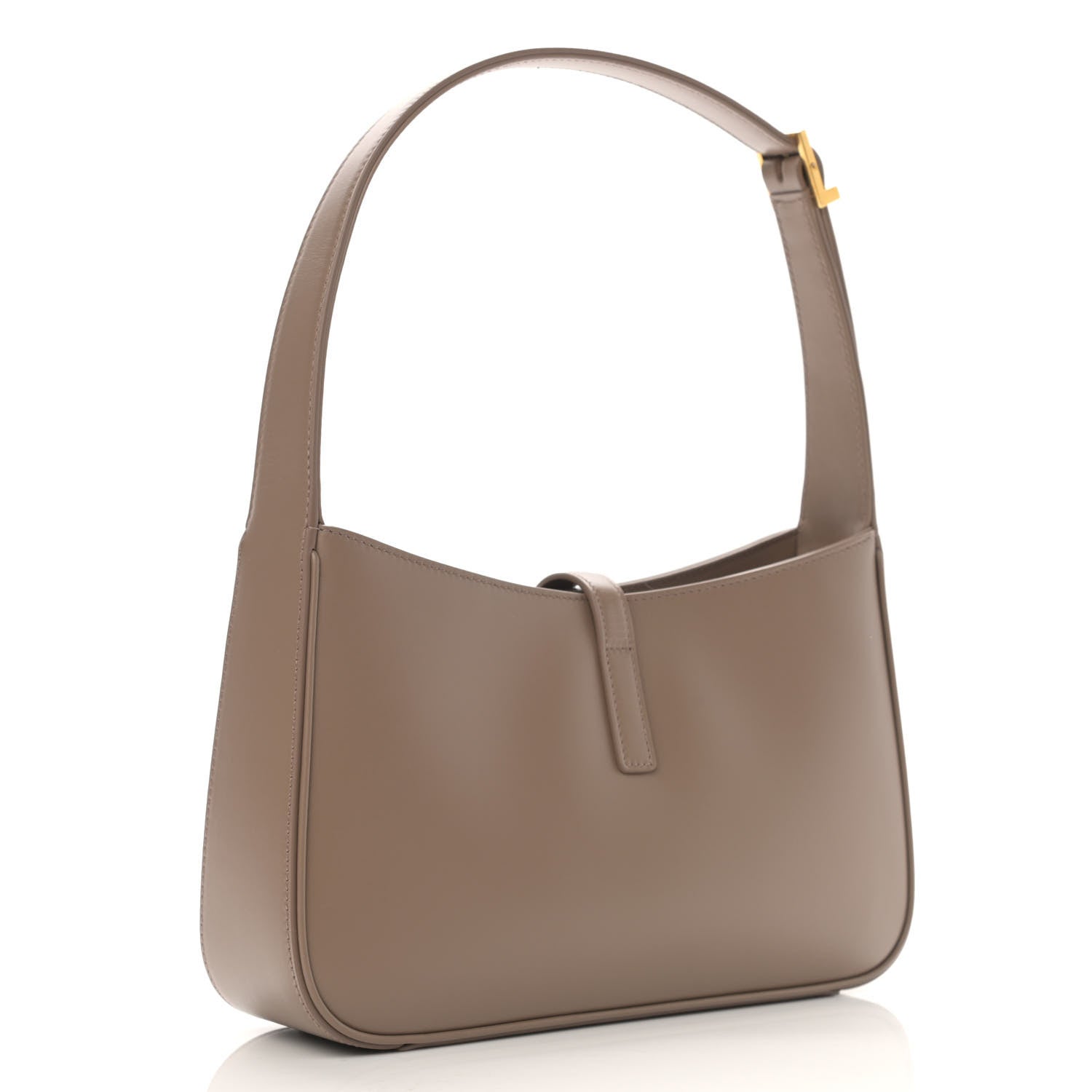 Saint Laurent Smooth Calfskin Le 5 A 7 Hobo Taupe 3 of 10