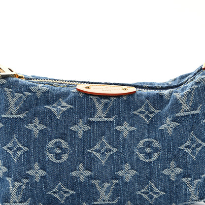 Louis Vuitton Monogram Denim Hills Pochette Blue 7 of 9