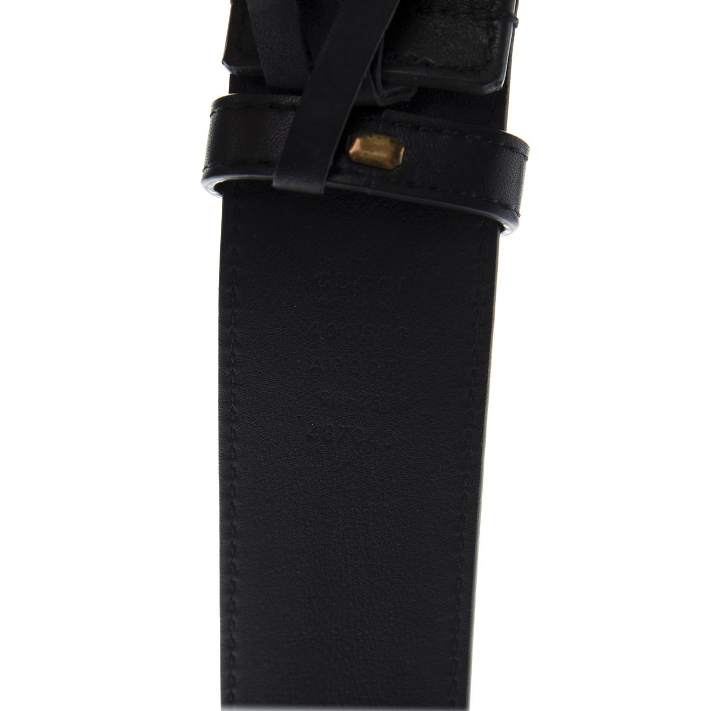 Calfskin Double G 40mm Belt 90 36 Black