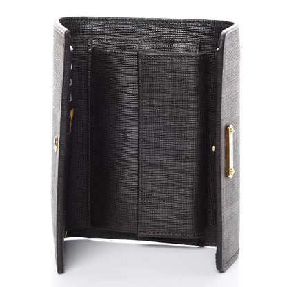 Fendi Zucca Tri-Fold Wallet Tobacco 5 of 7