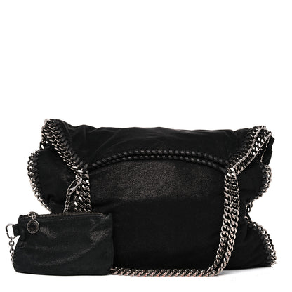 Stella McCartney Shaggy Deer Big Falabella Tote Black 1 of 17