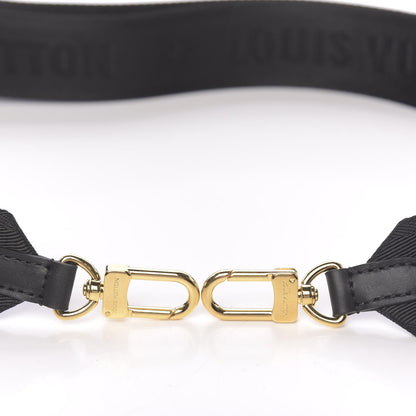 Louis Vuitton Nylon Petite Malle Souple Shoulder Strap Black 3 of 3