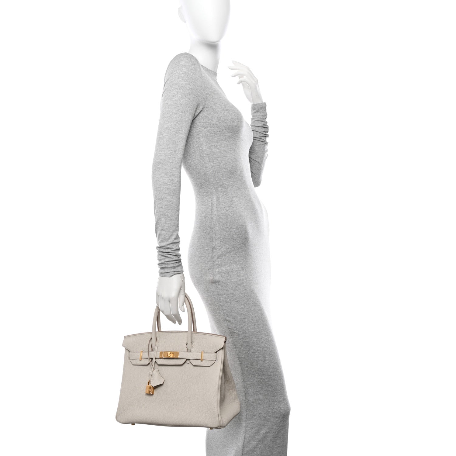 Hermes Togo Birkin 30 Beton 2 of 11