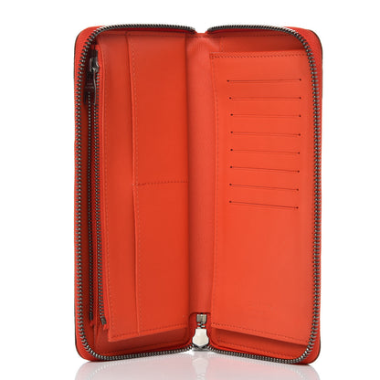 Louis Vuitton Damier Infini Zippy Vertical Wallet Magma 5 of 6