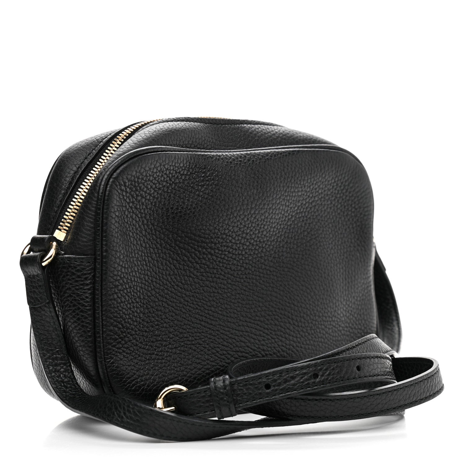 Gucci Pebbled Calfskin Small Soho Disco Bag Black 3 of 10