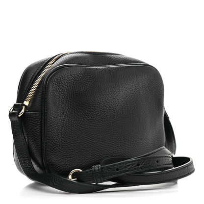 Gucci Pebbled Calfskin Small Soho Disco Bag Black 3 of 10