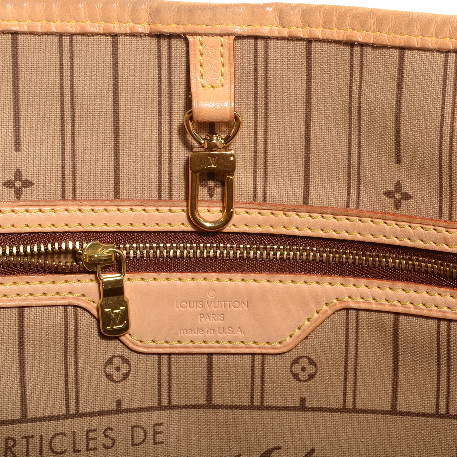 Louis Vuitton Monogram Neverfull MM 6 of 7