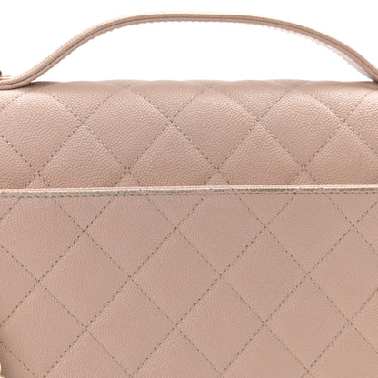 Chanel Caviar Quilted Large Business Affinity Flap Beige 15 of 18