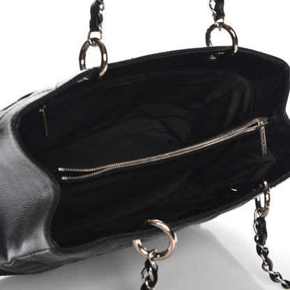 Chanel Caviar Quilted Grand Shopping Tote GST Black 5 of 8