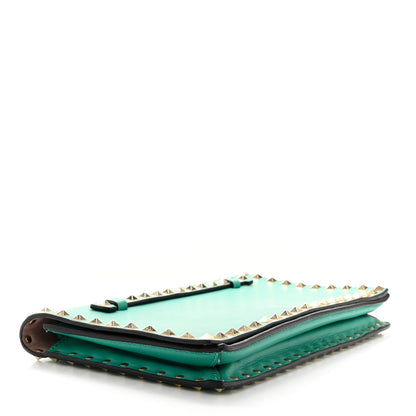 Valentino Garavani Nappa Rockstud Wristlet Clutch Colibri 4 of 9